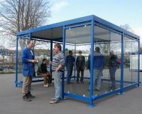 Fanair Werkstattbüros, Mehrzweckhäuser (Container), oder Pförtnerhäuser für Innen- und Aussenaufstellungen