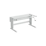 ESD Concept Tischgestelle Höhenverstellung mit Handkurbel (Tischplatte separat bestellen)