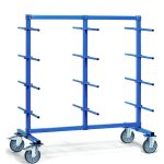 Tragarmwagen, Tragarmrohre mit PVC-Schlauch überzogen